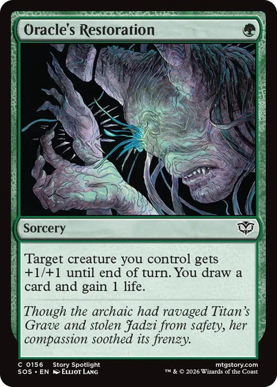 Oracle's Restoration (156) (Secrets of Strixhaven)