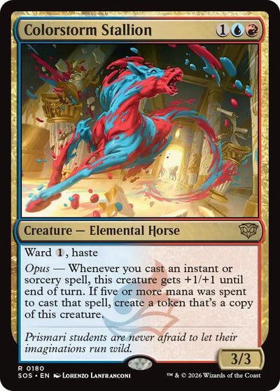 Colorstorm Stallion (180) (Secrets of Strixhaven)