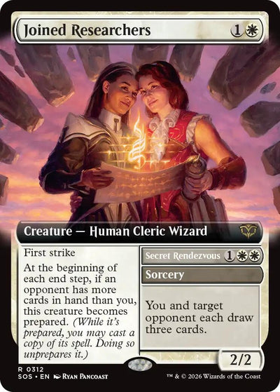 Joined Researchers (Extended Art) (312) (Secrets of Strixhaven)