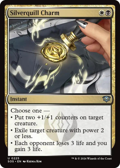 Silverquill Charm (225) (Secrets of Strixhaven)