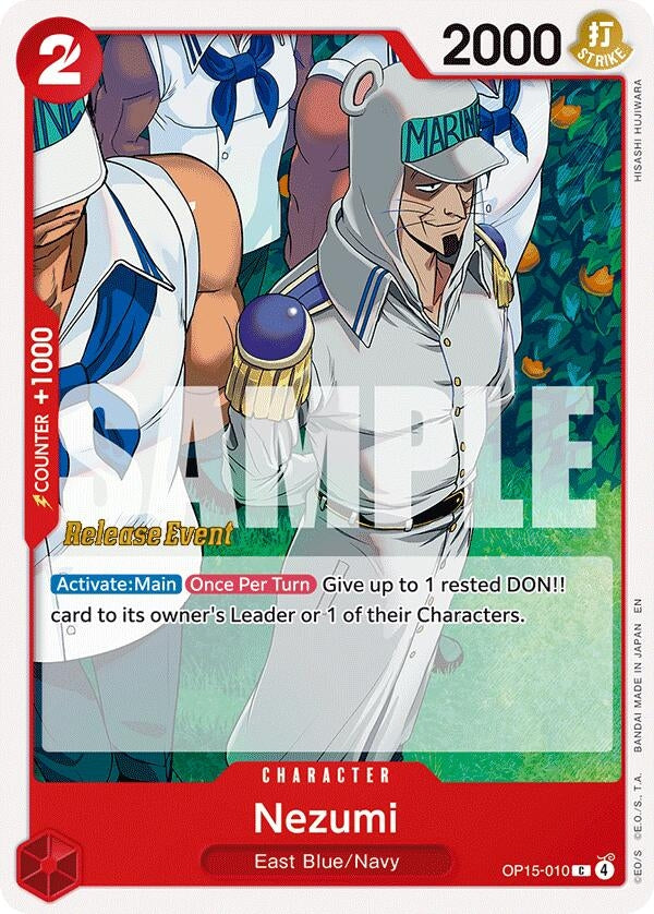 Image for Nezumi (OP15-010) (Adventure on Kami's Island Release Event Cards) (OP15 RE) - One Piece Card Game