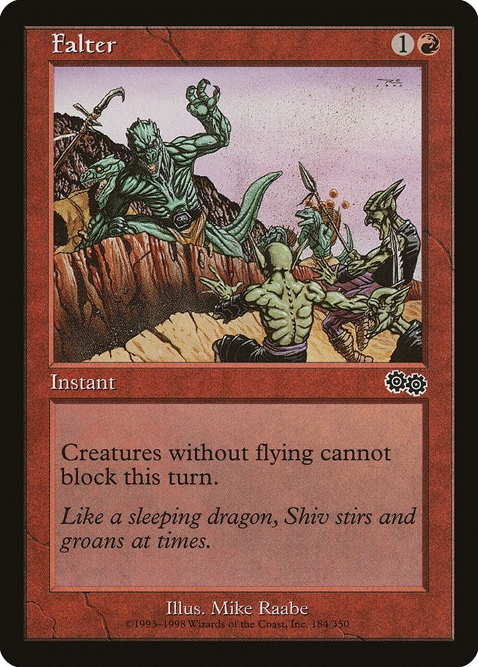 Falter (184) (Urza's Saga)