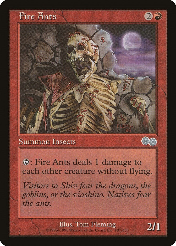 Fire Ants (187) (Urza's Saga)
