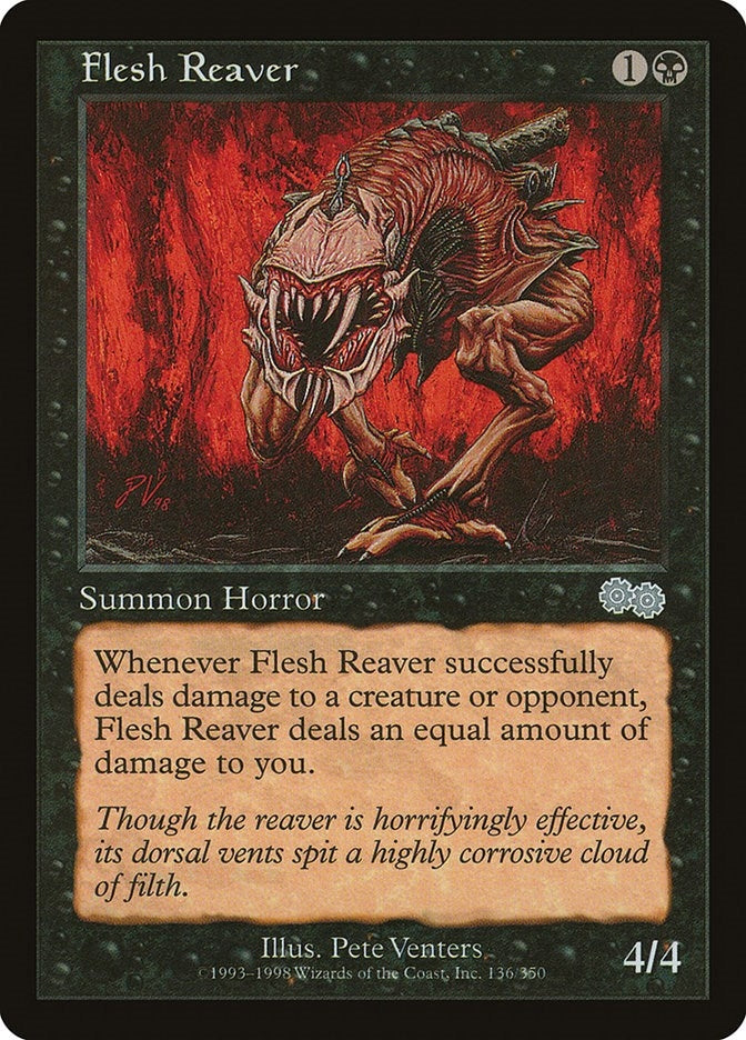 Flesh Reaver (136) (Urza's Saga)