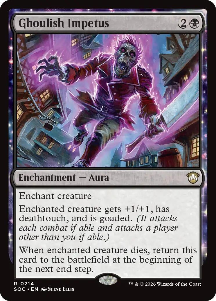 Image for Ghoulish Impetus (214) (Secrets of Strixhaven) - Magic: The Gathering