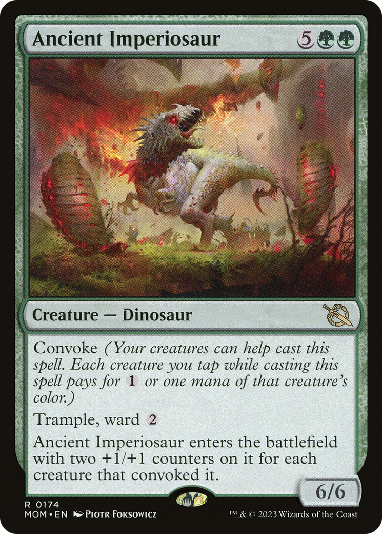 Ancient Imperiosaur (174) (March of the Machine)