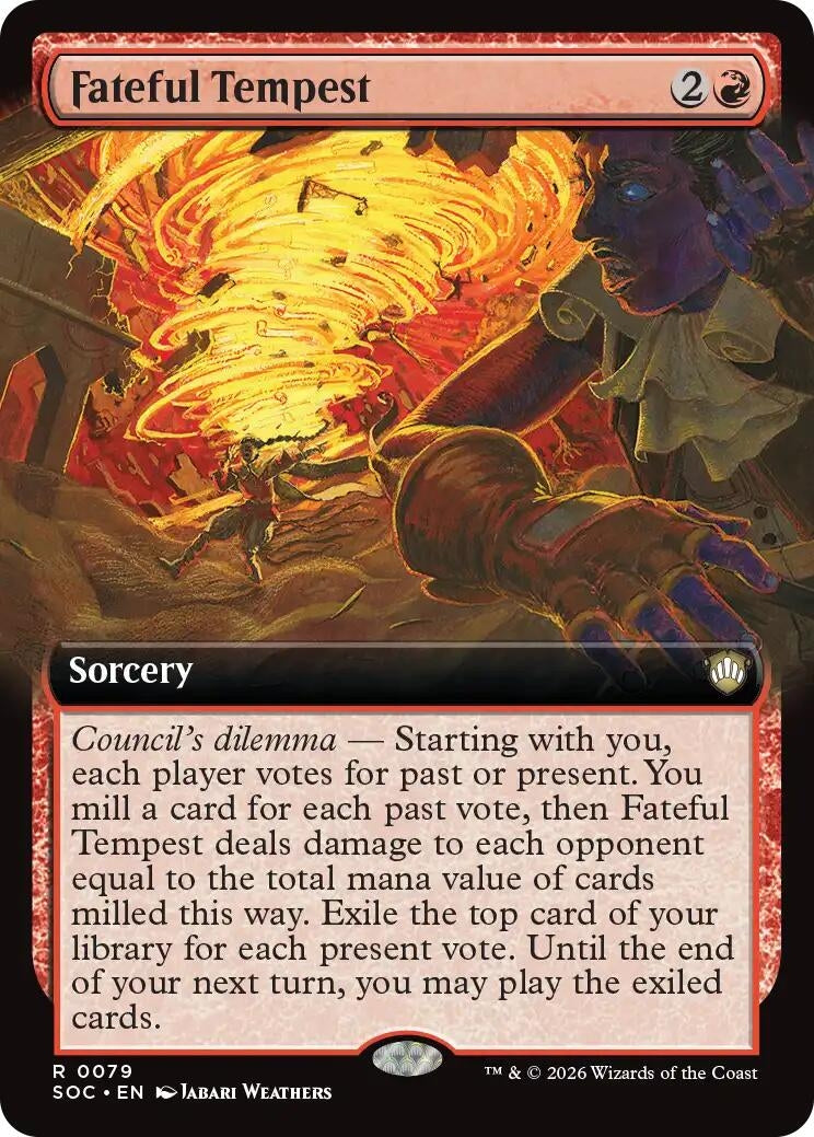 Image for Fateful Tempest (Extended Art) (79) (Secrets of Strixhaven) - Magic: The Gathering