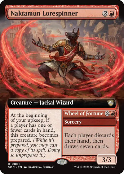 Naktamun Lorespinner (Extended Art) (81) (Secrets of Strixhaven)