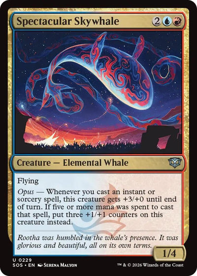 Spectacular Skywhale (229) (Secrets of Strixhaven)