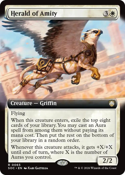 Herald of Amity (Extended Art) (65) (Secrets of Strixhaven)