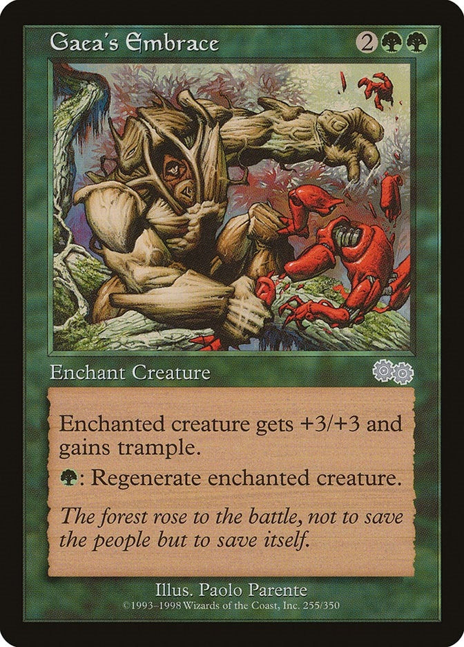 Gaea's Embrace (255) (Urza's Saga)