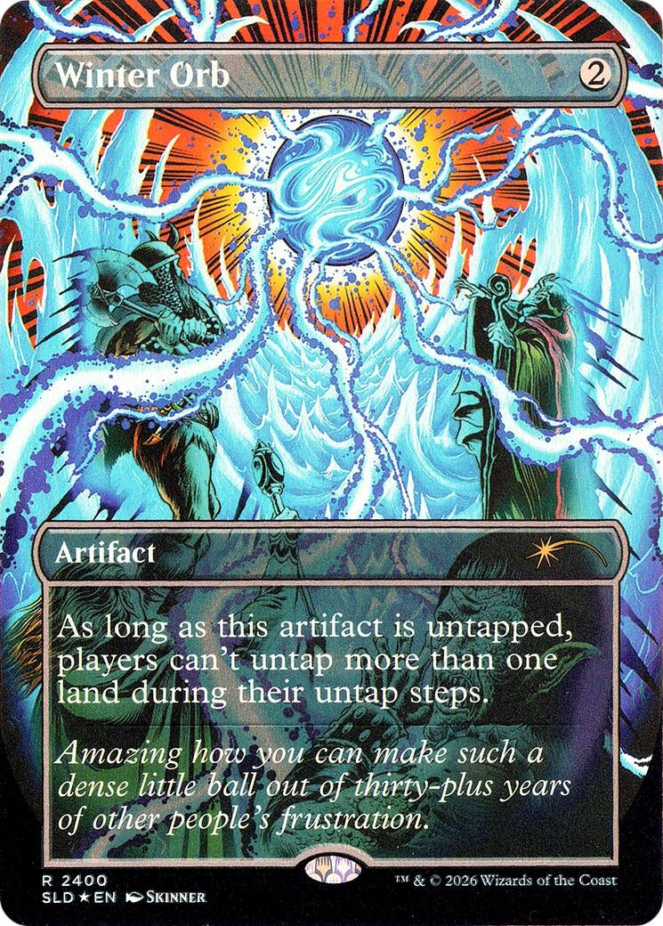 Image for Winter Orb (2400) (2400) (Secret Lair Drop Series) - Magic: The Gathering