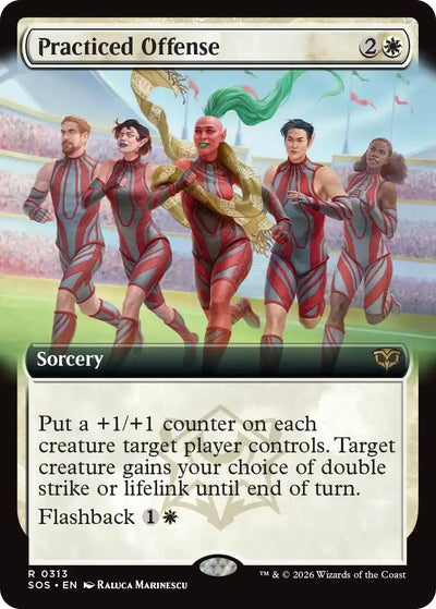 Practiced Offense (Extended Art) (313) (Secrets of Strixhaven)