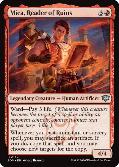 Mica, Reader of Ruins (124) (Secrets of Strixhaven)
