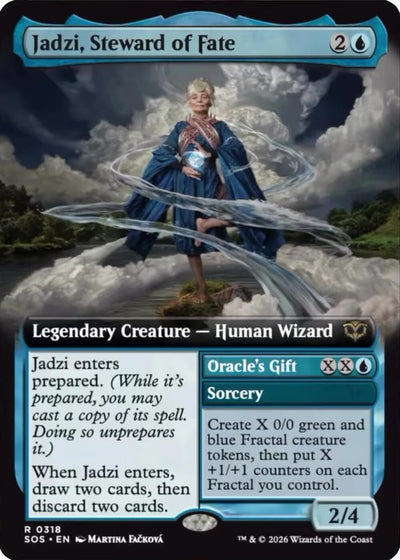 Jadzi, Steward of Fate (Extended Art) (318) (Secrets of Strixhaven)