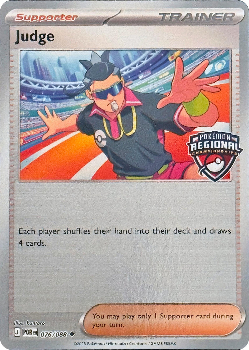 Image for Judge - 076/088 (Regional Championships) (076/088) (League & Championship Cards) - Pokemon