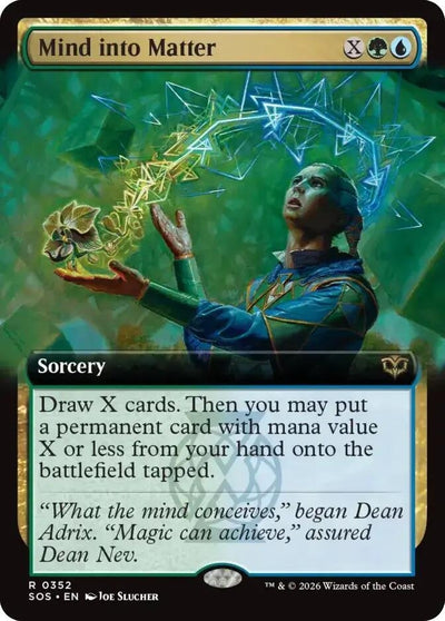 Mind into Matter (Extended Art) (352) (Secrets of Strixhaven)