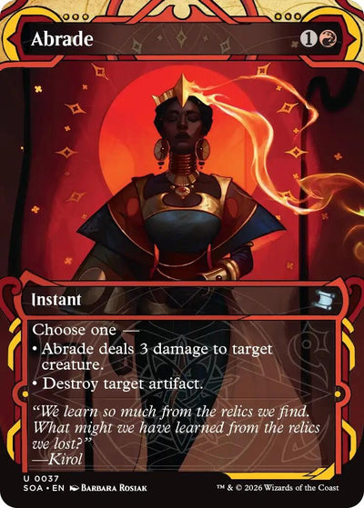 Abrade (37) (Secrets of Strixhaven: Mystical Archive)