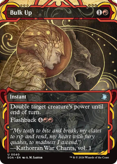 Bulk Up (40) (Secrets of Strixhaven: Mystical Archive)