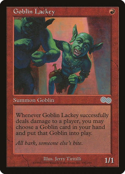 Goblin Lackey (190) (Urza's Saga)