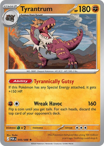 Image for Tyrantrum (045/088) (Deck Exclusives) - Pokemon