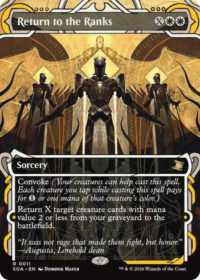 Return to the Ranks (11) (Secrets of Strixhaven: Mystical Archive)