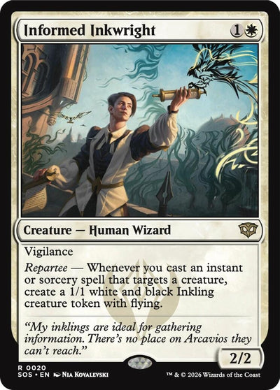 Informed Inkwright (20) (Secrets of Strixhaven)