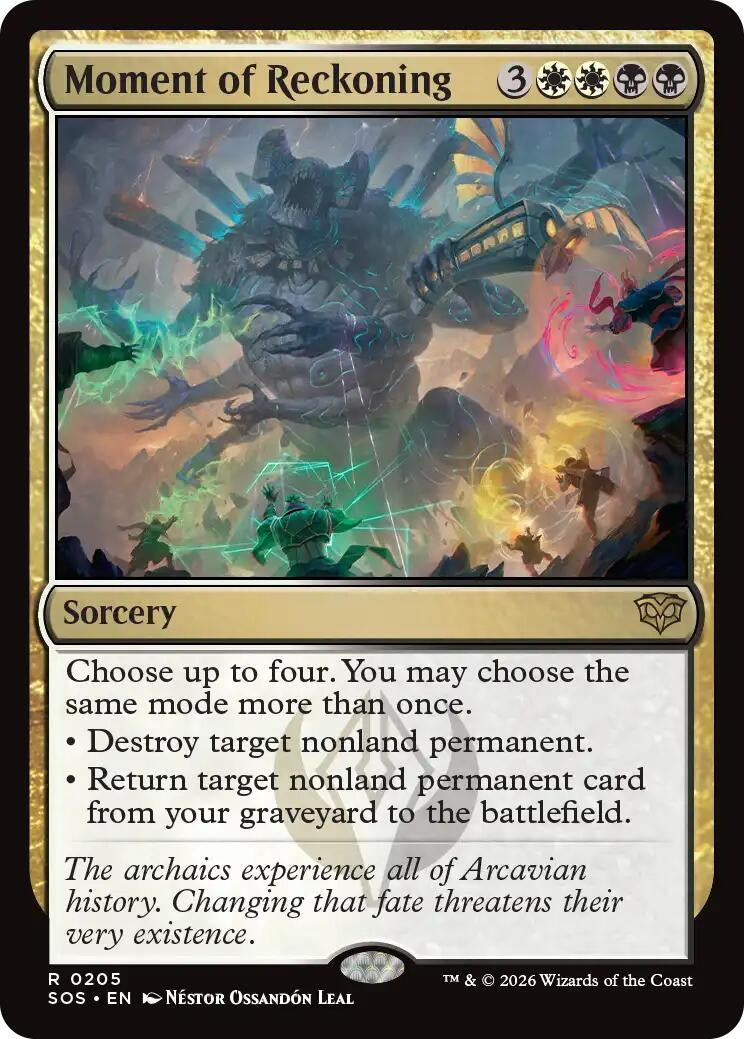 Image for Moment of Reckoning (205) (Secrets of Strixhaven) - Magic: The Gathering