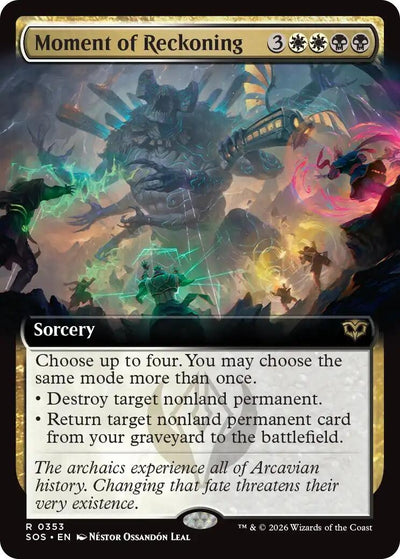 Moment of Reckoning (Extended Art) (353) (Secrets of Strixhaven)