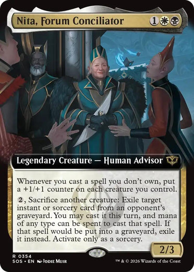 Nita, Forum Conciliator (Extended Art) (354) (Secrets of Strixhaven)