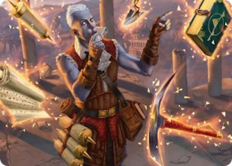 Image for Dig Site Inventory Art Card (2) (Art Series: Secrets of Strixhaven) - Magic: The Gathering
