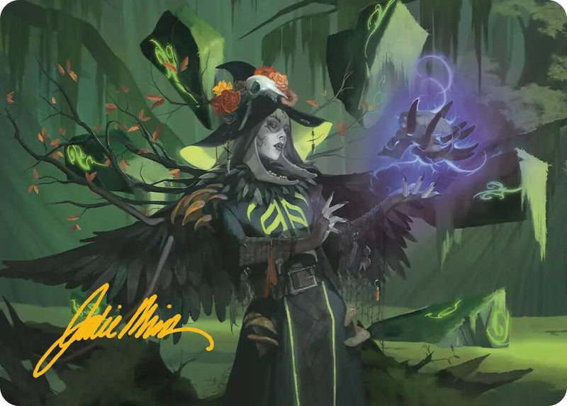 Image for Emeritus of Woe Art Card (Gold-Stamped Signature) (10) (Art Series: Secrets of Strixhaven) - Magic: The Gathering