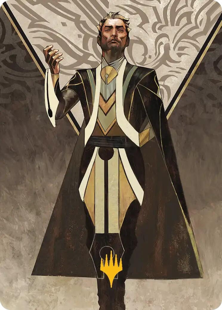 Image for Ral Zarek, Guest Lecturer Art Card (Gold-Stamped Planeswalker Symbol) (27) (Art Series: Secrets of Strixhaven) - Magic: The Gathering