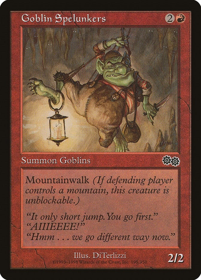 Goblin Spelunkers (195) (Urza's Saga)