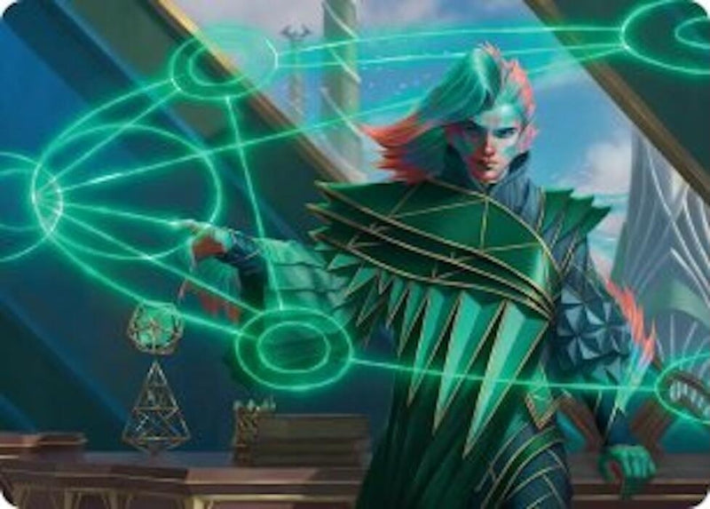 Image for Nev, the Practical Dean Art Card (37) (Art Series: Secrets of Strixhaven) - Magic: The Gathering