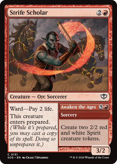 Strife Scholar (131) (Secrets of Strixhaven)