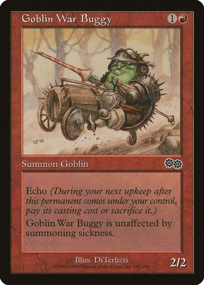 Goblin War Buggy (196) (Urza's Saga)