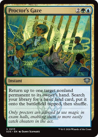 Proctor's Gaze (213) (Secrets of Strixhaven)