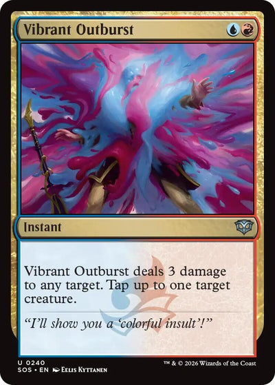 Vibrant Outburst (240) (Secrets of Strixhaven)