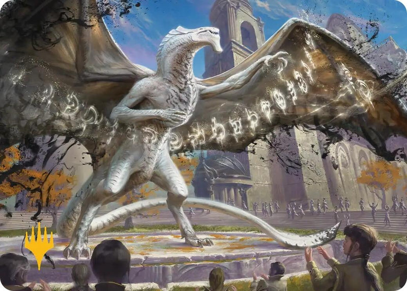 Image for Silverquill, the Disputant Art Card (Gold-Stamped Planeswalker Symbol) (23) (Art Series: Secrets of Strixhaven) - Magic: The Gathering