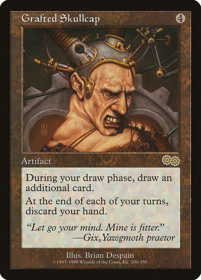 Grafted Skullcap (296) (Urza's Saga)