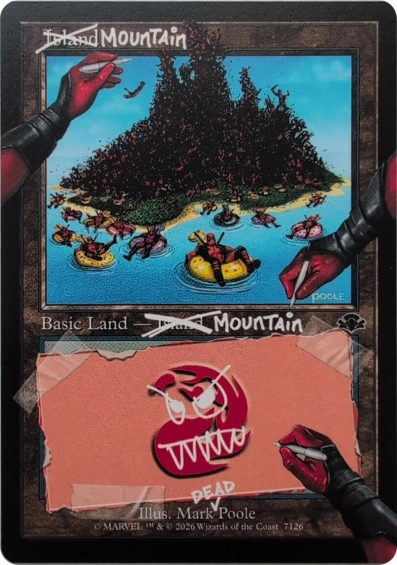 Image for Mountain (7126) (7126) (Secret Lair Drop Series) - Magic: The Gathering