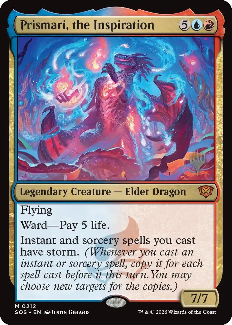Image for Prismari, the Inspiration (212) (Promo Pack: Secrets of Strixhaven) - Magic: The Gathering