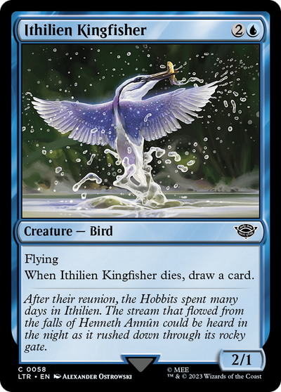 Ithilien Kingfisher (LTR-058) - The Lord of the Rings: Tales of Middle-earth