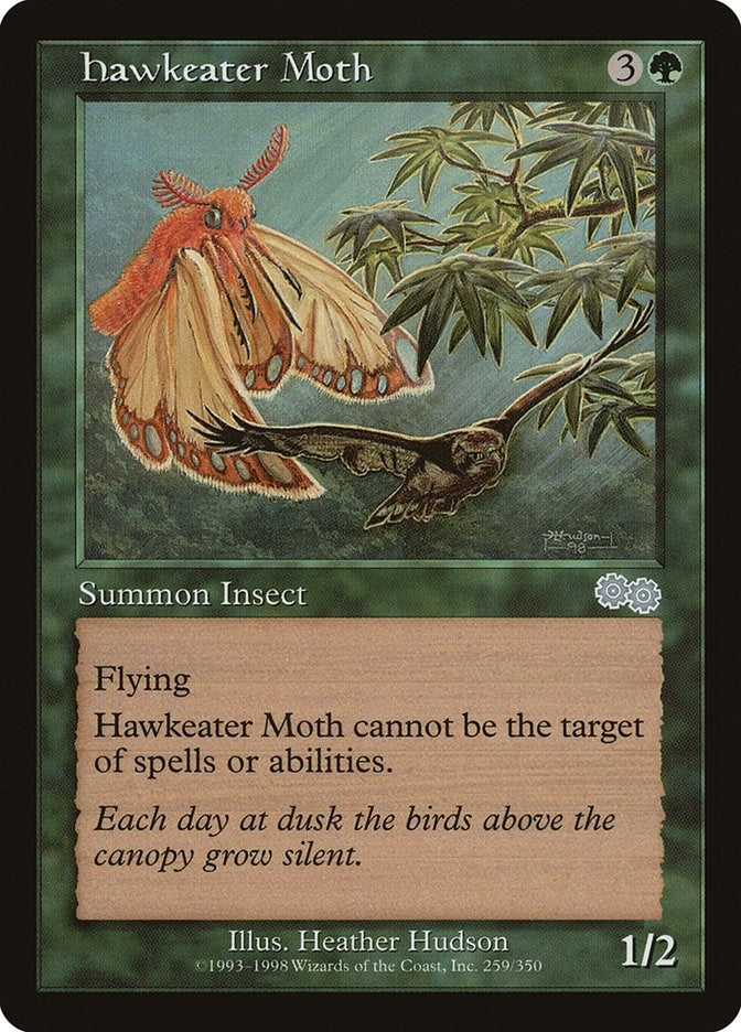 Hawkeater Moth (259) (Urza's Saga)