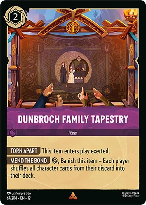 Image for DunBroch Family Tapestry (67/204) (Wilds Unknown) - Disney Lorcana