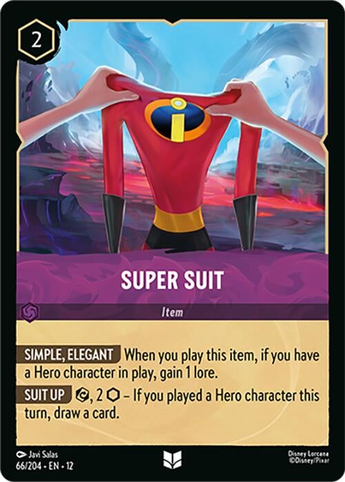 Image for Super Suit (66/204) (Wilds Unknown) - Disney Lorcana