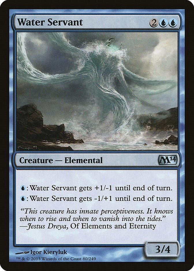 Image for Water Servant (80) - Magic: The Gathering