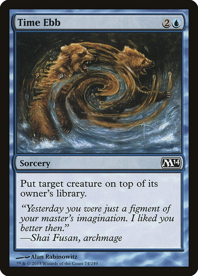 Time Ebb (74) (Magic 2014 (M14))