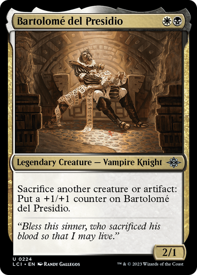 Bartolome del Presidio (224) (The Lost Caverns of Ixalan)